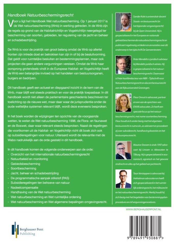 Handboek Natuurbeschermingsrecht