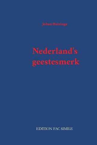 Nederland’s geestesmerk