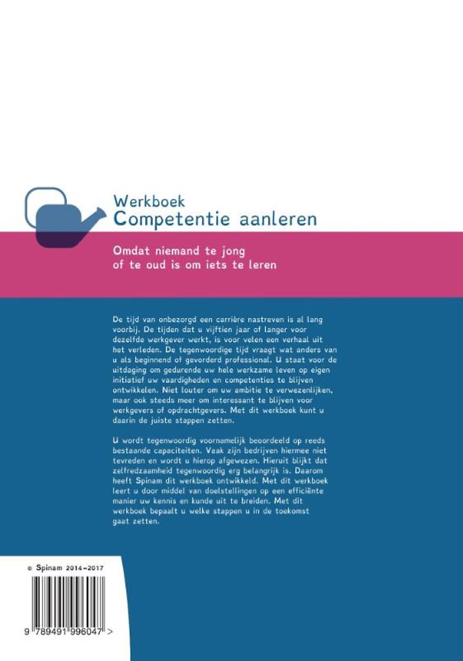 Werkboek competentie aanleren