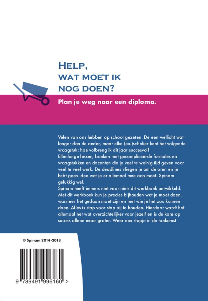 Help, wat moet ik nog doen?