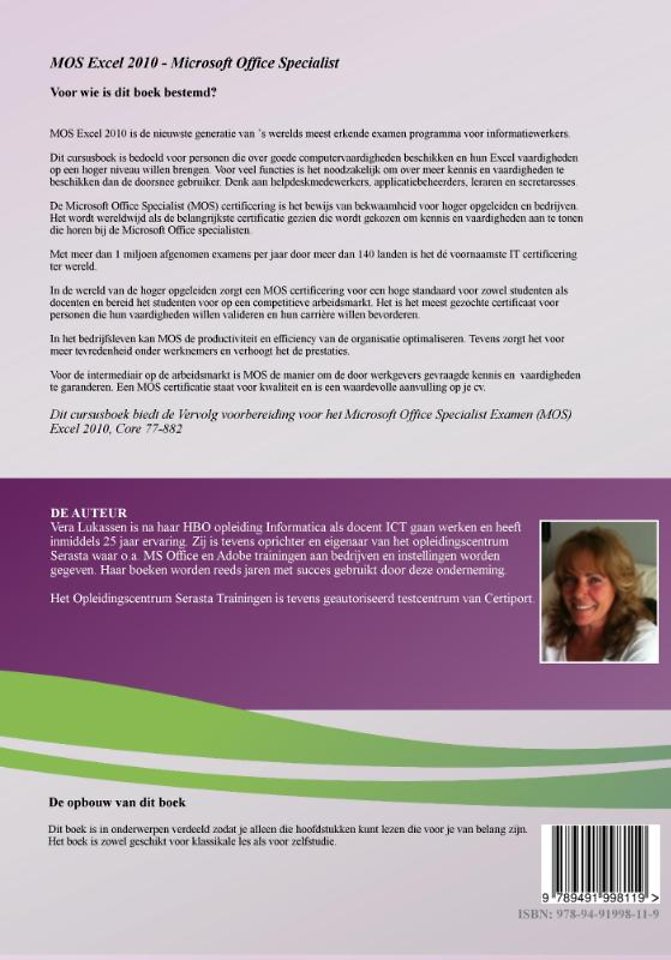 MOS Excel 2010 Expert