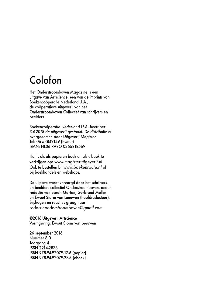 Onderstroomboven Magazine 8.0