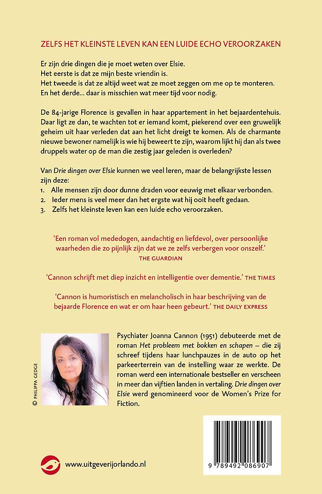 Drie dingen over Elsie