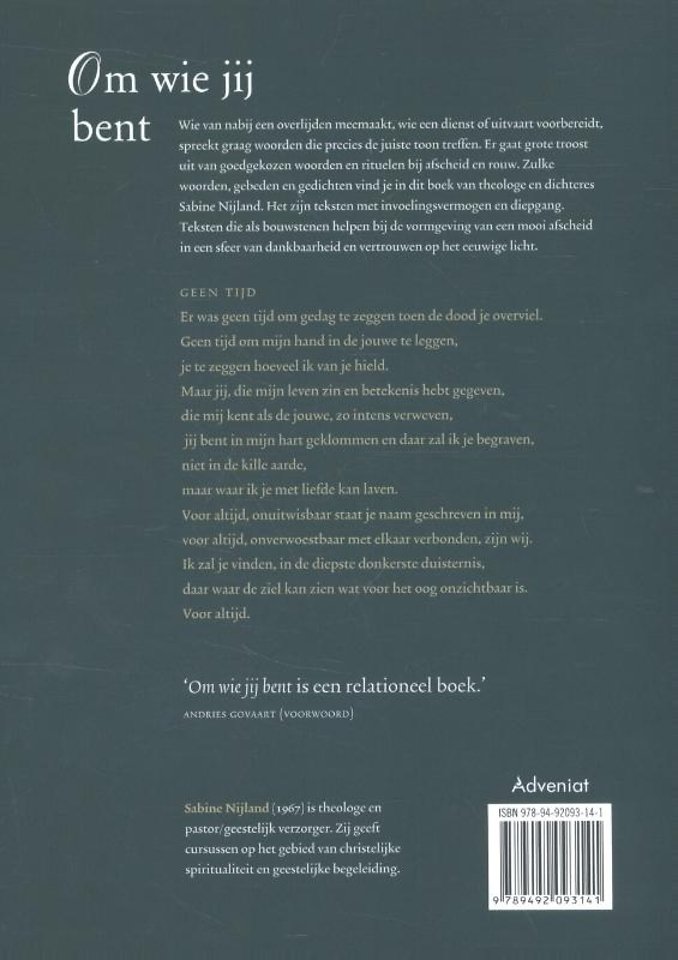 Om wie jij bent