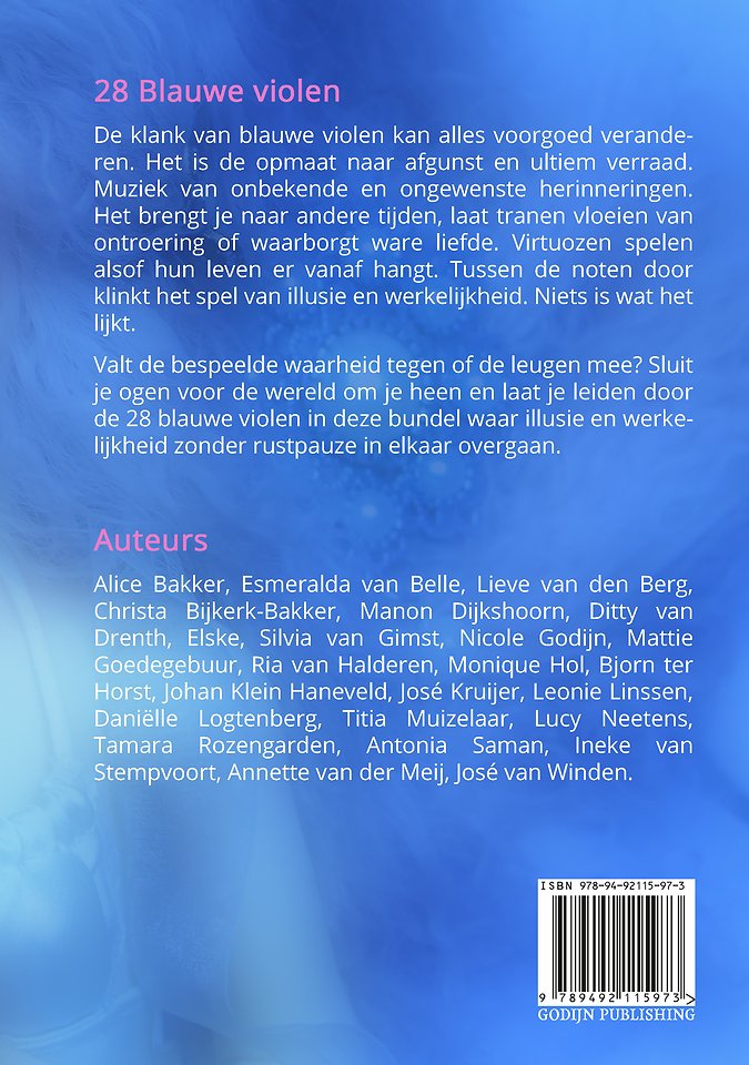 28 Blauwe violen