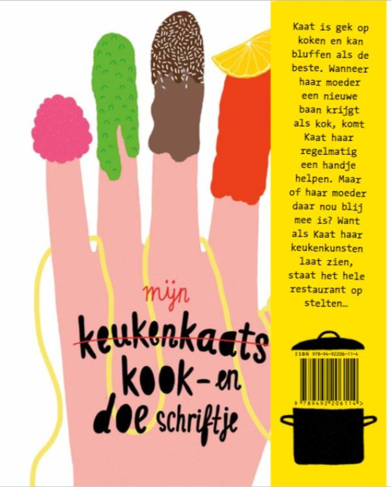 Keukenkaat aan de kook + doeschrift