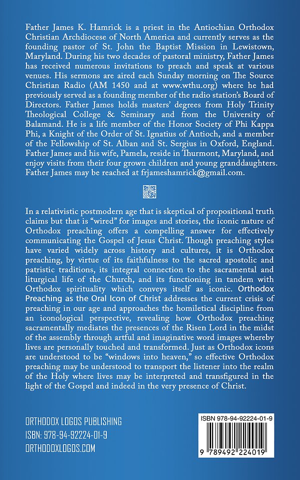 Orthodox Preaching as the Oral Icon of Christ