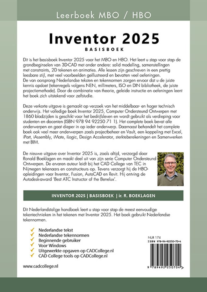 Inventor 2025 Basisboek