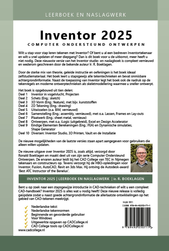 Inventor 2025 Computer Ondersteunend Ontwerpen