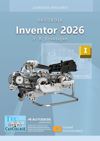 Inventor 2026 basisboek mbo/hbo Leerboek