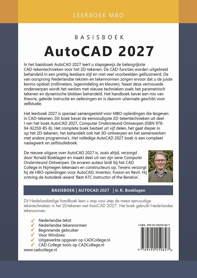 Basisboek AutoCAD 2027