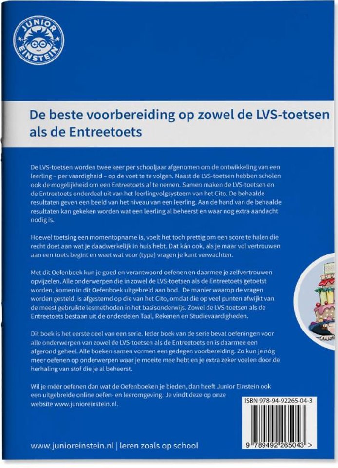 LVS- en Entreetoets Oefenboek (1) Deel 1 - Gemengde opgaven - Groep 6