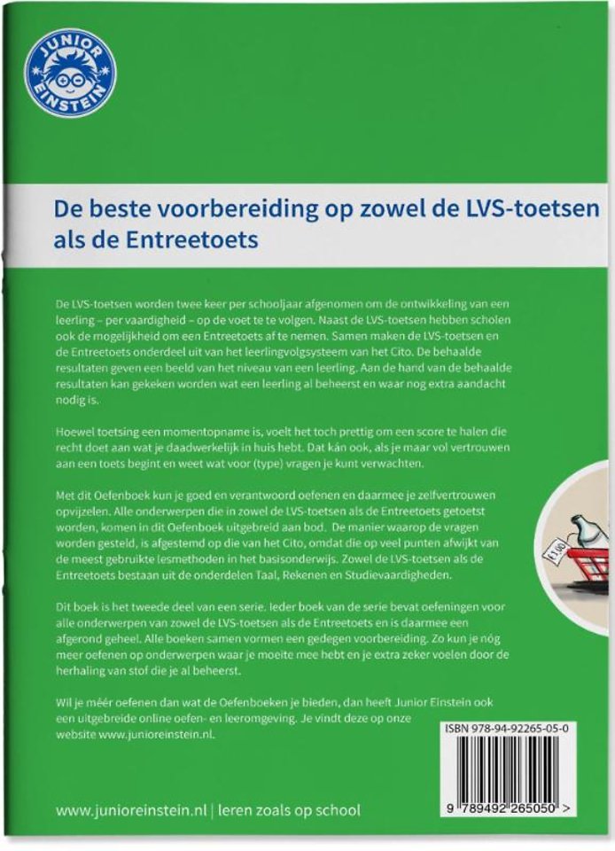 LVS- en entreetoets oefenboek (2) Deel 2 - Gemengde opgaven - Groep 6