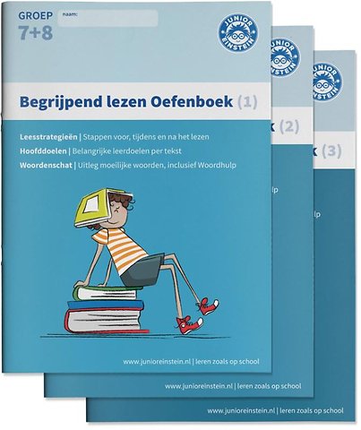 Begrijpend lezen Oefenboeken 1,2 en 3