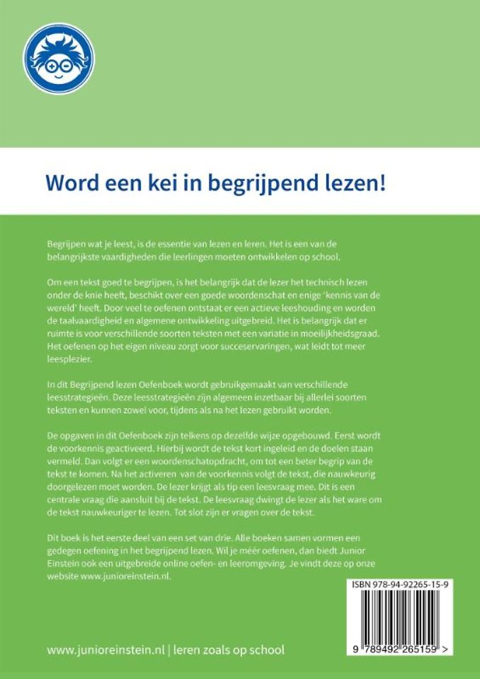 Begrijpend lezen 1 Groep 6 Oefenboek