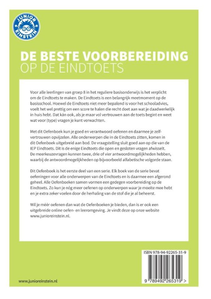 Eindtoets Oefenboeken Compleet Compleet pakket, delen 1, 2 en 3 - Gemengde opgaven - Groep 8 Opgaven voor Rekenen en Taal