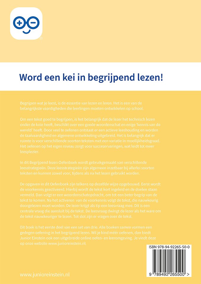 Begrijpend lezen 1 Oefenboek