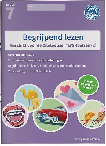 Begrijpend lezen Deel 2 - Groep 7 Oefenboek