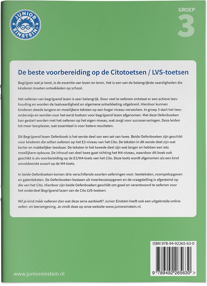 Begrijpend lezen (1) Groep 3 Oefenboek