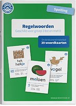 Spelling Regelwoorden geschikt voor de groepen 3 tot en met 8