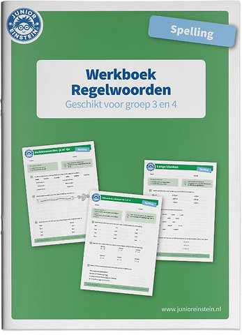 Spelling regelwoorden voor groep 3 en 4 Werkboek