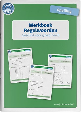 Werkboek Spelling Regelwoorden groep 7 en 8