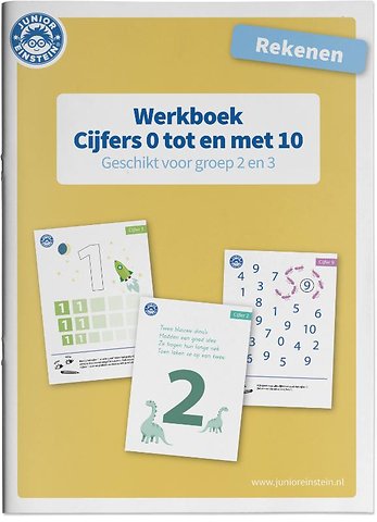 Rekenen Cijfers 0 tm 10 voor groep 2 en 3 Werkboek