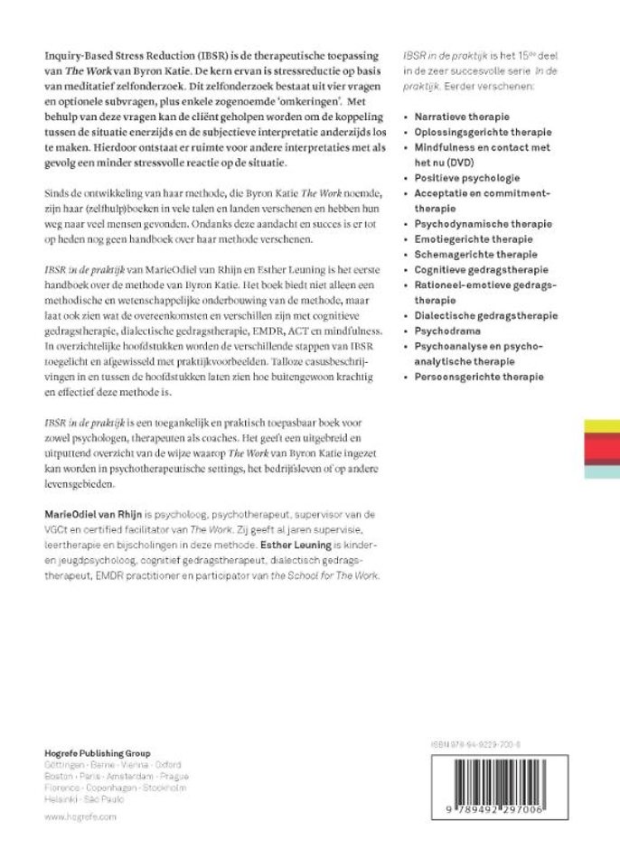 Inquiry-based stress reduction in de praktijk