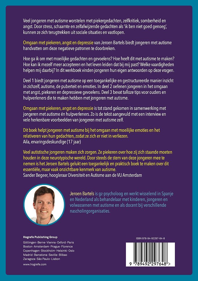 Omgaan met piekeren, angst en depressie
