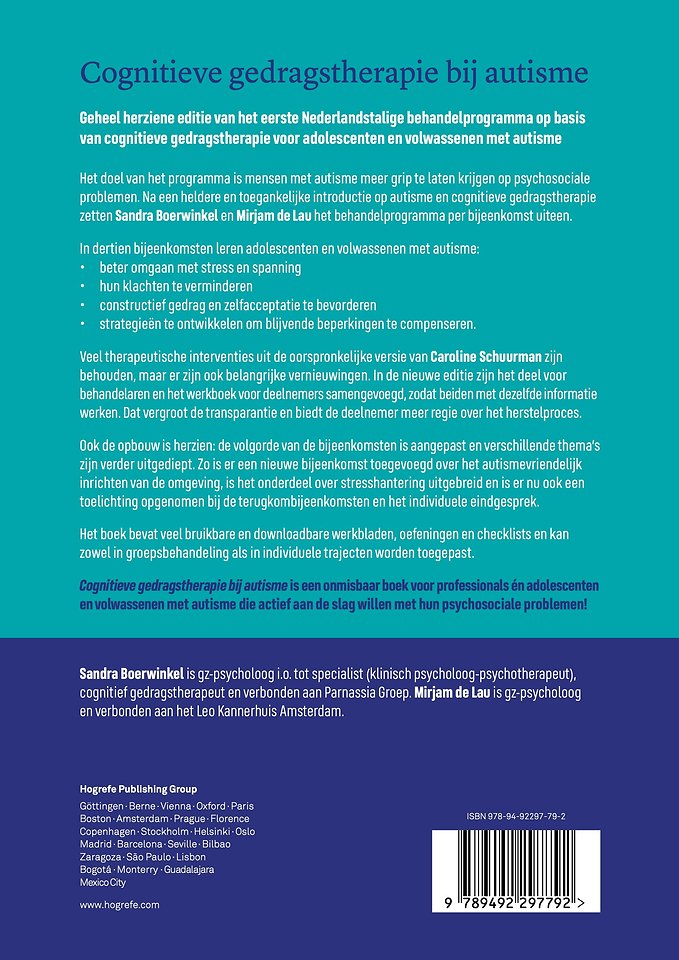 Cognitieve gedragstherapie bij autisme