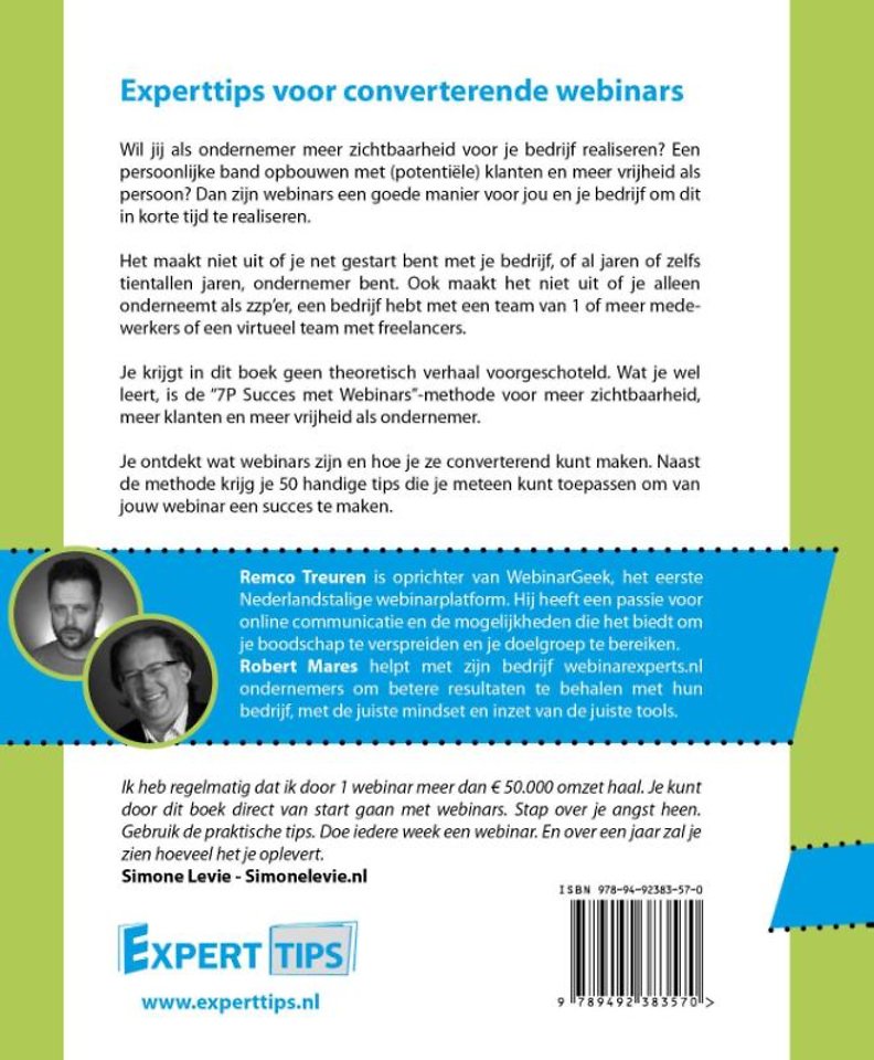 Experttips voor converterende webinars