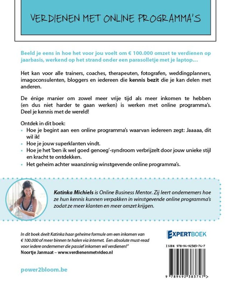 Verdienen met online programma’s