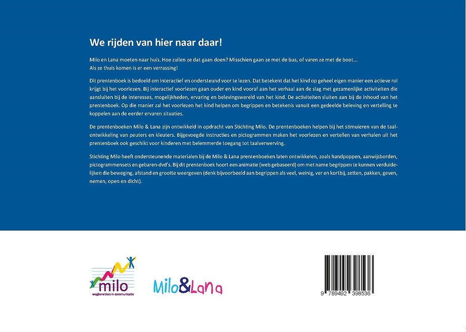 We rijden van hier naar daar!