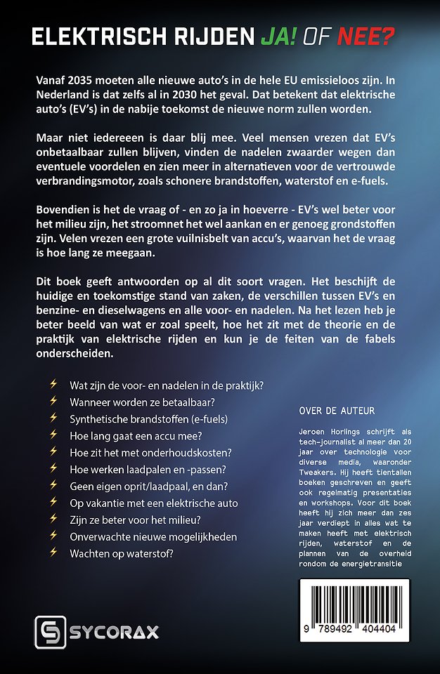 Elektrisch rijden ja of nee