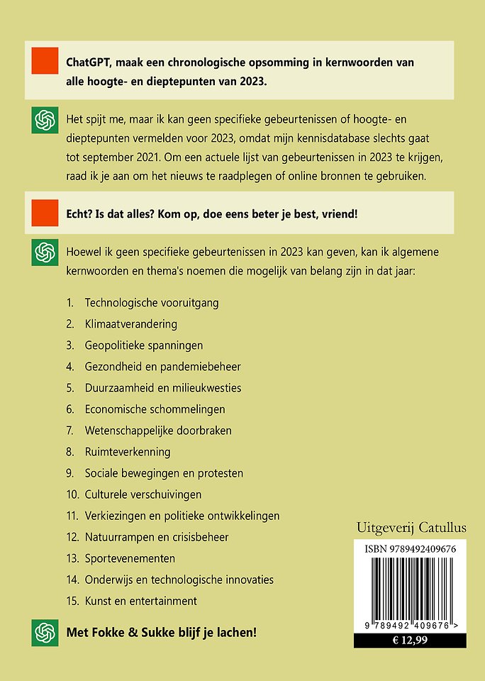 Het afzien van 2023