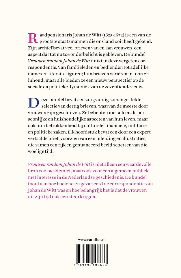 Vrouwen rondom Johan de Witt