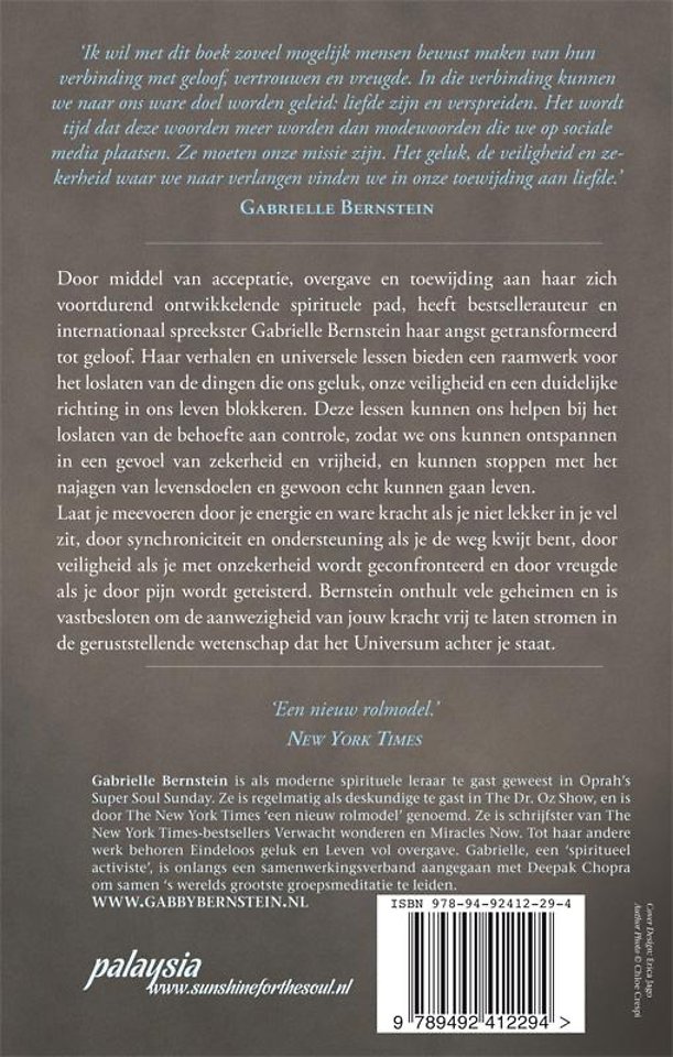 Het Universum staat achter je