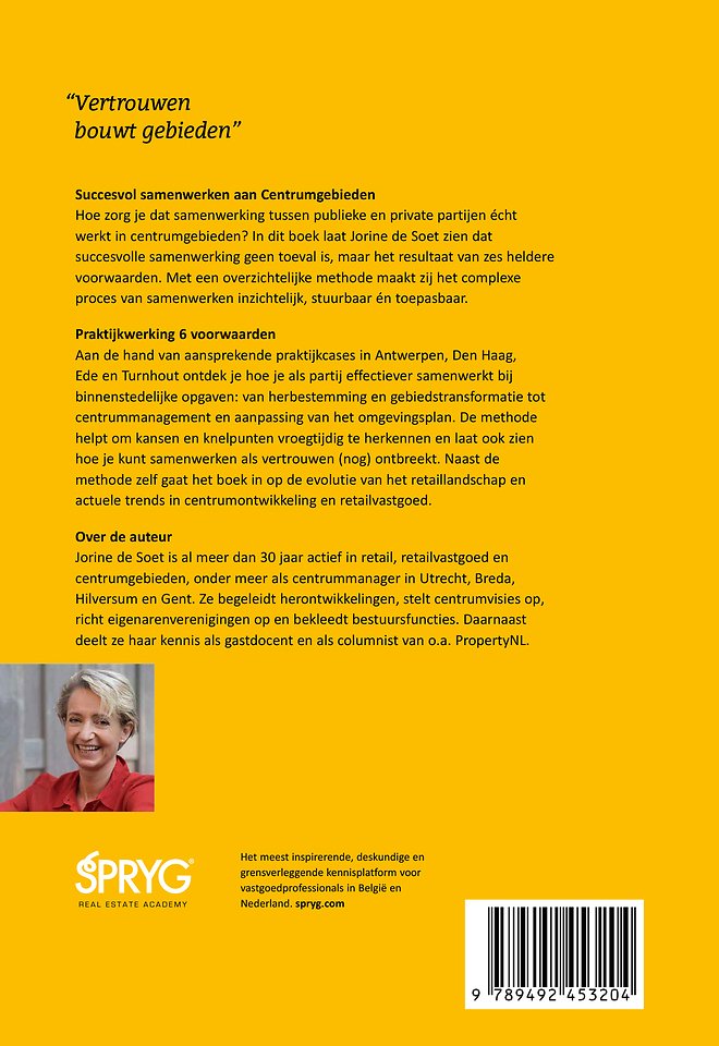 Succesvol samenwerken aan centrumgebieden