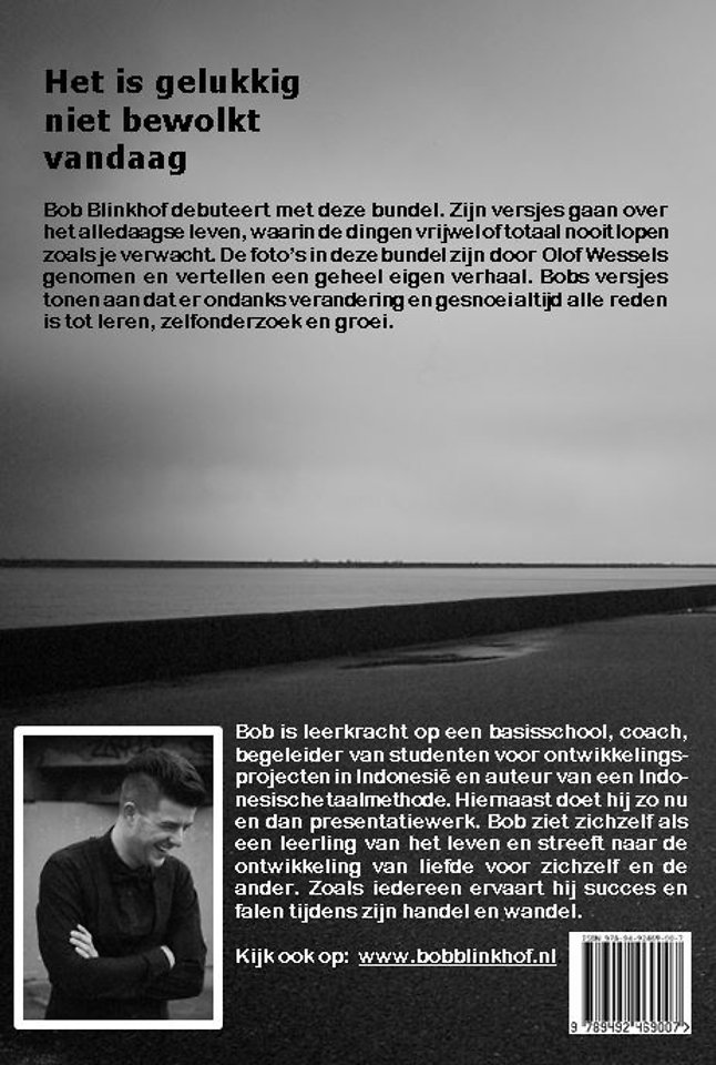 Het is gelukkig niet bewolkt vandaag