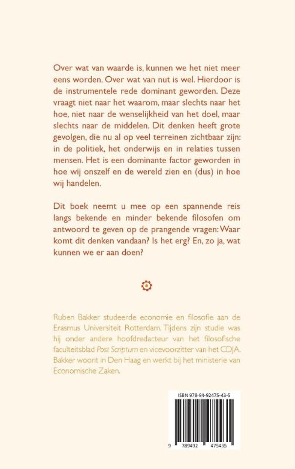 De dominantie van de instrumentele rede