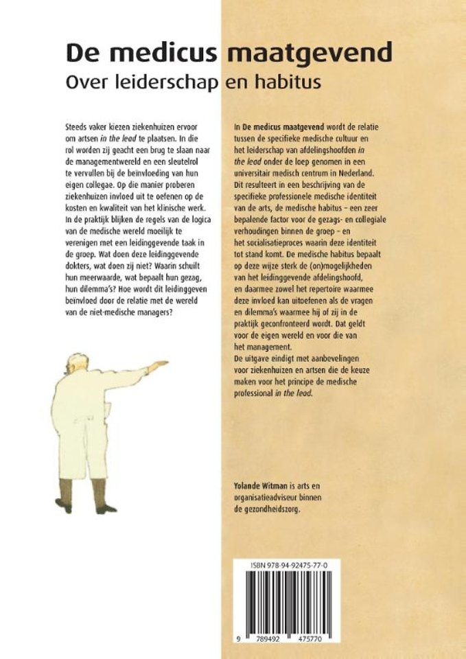 De medicus maatgevend