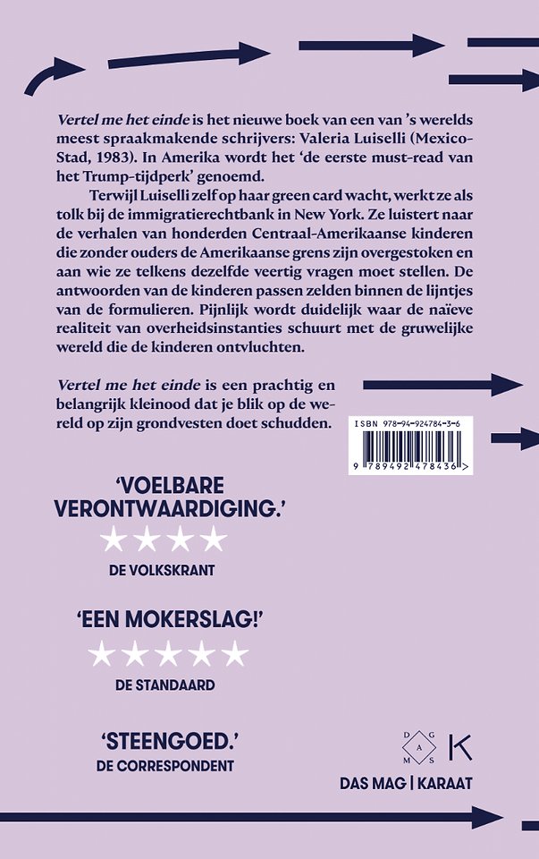Vertel me het einde