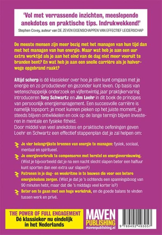 Altijd scherp
