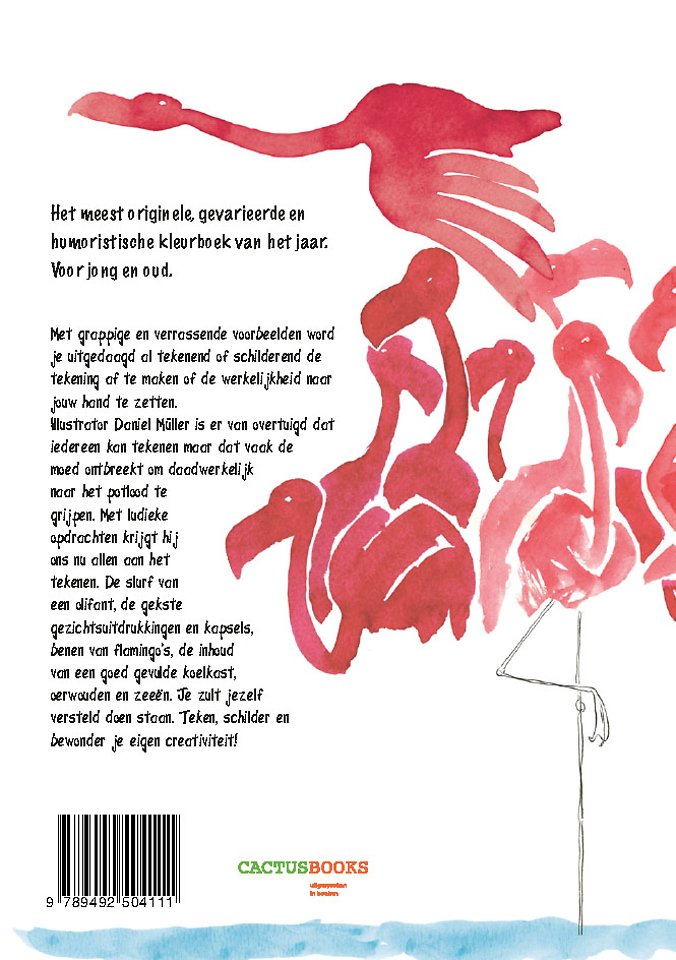 Teken, schilder. lach en bewonder