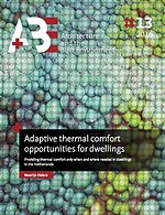 Adaptive thermal comfort opportunities for dwellings