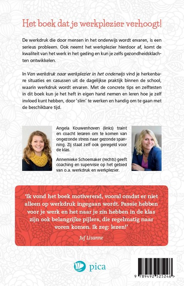 Van werkdruk naar werkplezier in het onderwijs