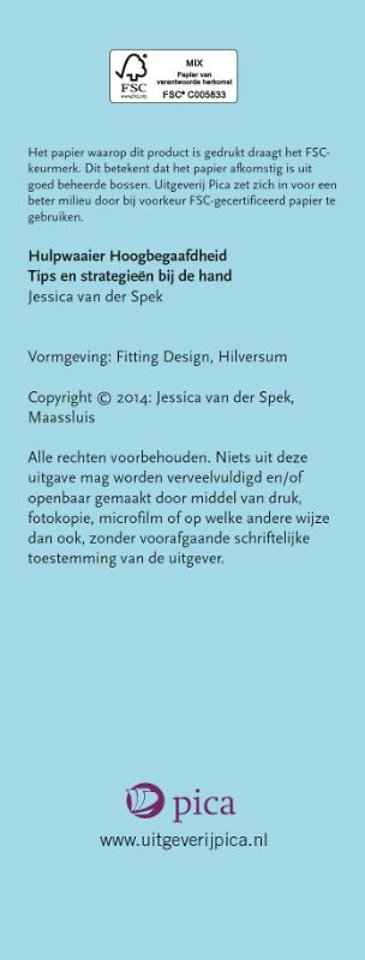 Hulpwaaier hoogbegaafdheid