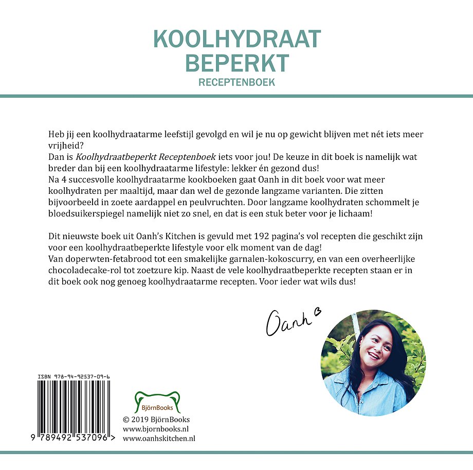 Koolhydraatbeperkt Receptenboek