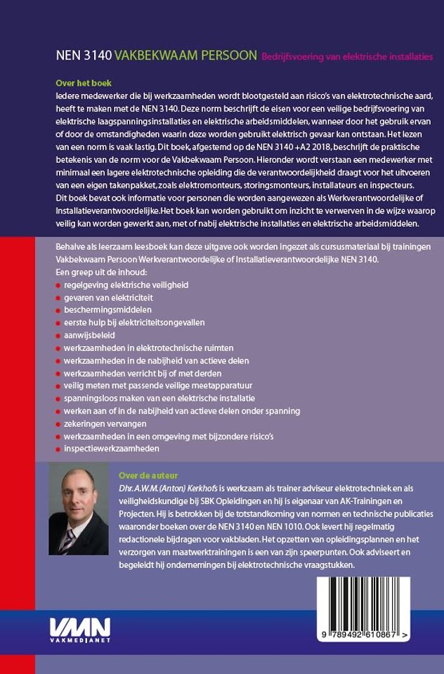 NEN 3140 vakbekwaam persoon