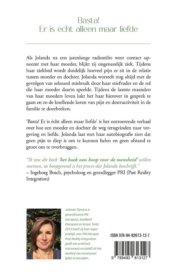 Basta! Er is echt alleen maar liefde